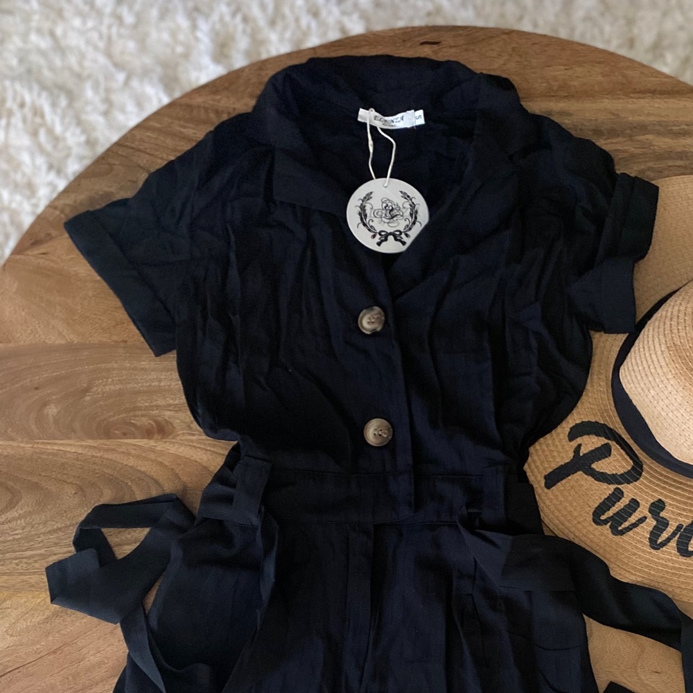Nasty gal black romper